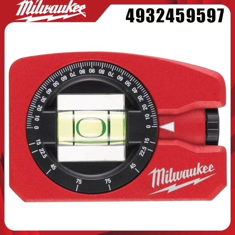 Milwaukee Premium Spirit Level & Angle Finder - High-Accuracy Construction, Plumbing & Woodworking Hand Tools