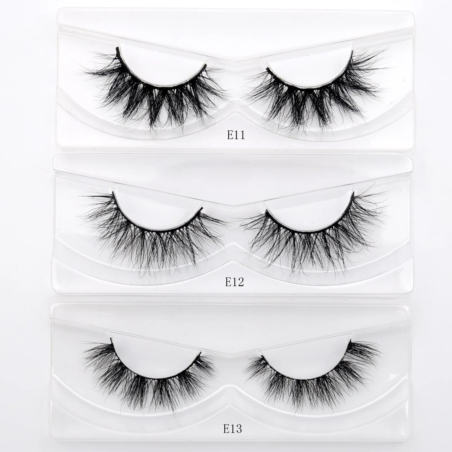 Visofree 3D Mink Eyelashes – 30/40/100 Pairs Handmade Full Strip Lashes with Tray, Cruelty-Free False Lashes for Makeup