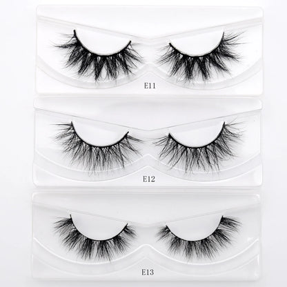 Visofree 3D Mink Eyelashes – 30/40/100 Pairs Handmade Full Strip Lashes with Tray, Cruelty-Free False Lashes for Makeup