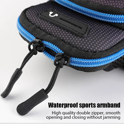 Universal Sports Armband Phone Case – Running Arm Holder for iPhone, Xiaomi, Huawei Phones Up to 6.5"-7.2"