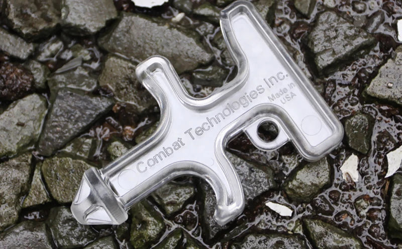 Nylon Plastic Steel Self-Defense Stinger – Emergency Glass Breaker & EDC Survival Tool for Outdoor Camping