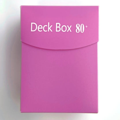 TCG Card Deck Box - 80+ Cards Storage Case Organizer for Magic, Pokémon & Yu-Gi-Oh Collections