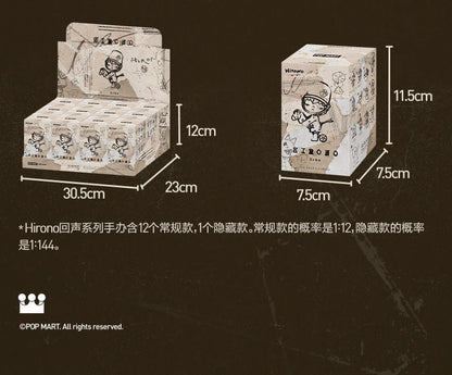 POP MART Hirono Echo Series Blind Box — Collectible Doll Figure, Desktop Ornament & Gift Toy Collection