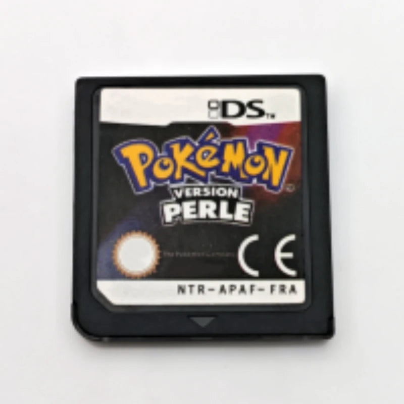DS Games Cartridge – Pokemon Series HeartGold, SoulSilver, Diamond, Platinum, Pearl, Multilingual for NDS/2-3DS Consoles