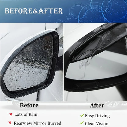 Silicone Car Side Mirror Rain Covers – Compact, Practical Windshield Protection for Rainy Days