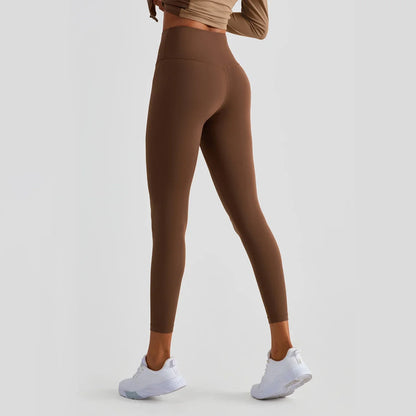 Summer 2 Piece Women's Yoga Tracksuit - Cross-Back Nylon Top and Leggings Athletic Set for Pilates and Fitness