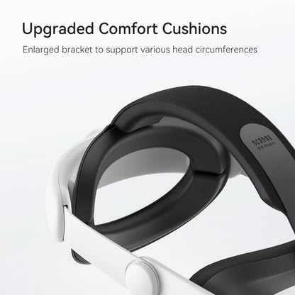 KIWI Design Comfort Adjustable Head Strap: Compatible with Quest 3 Elite Strap Replacement for Enhanced Support - VR Accessories