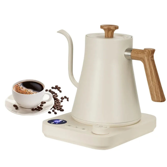 1200W Electric Gooseneck Kettle - Intelligent Constant Temperature Control Coffee & Tea Pot, Portable Hand Brewed Kettle
