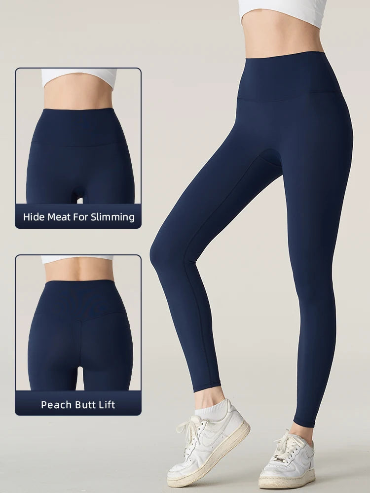 Summer Hot Sale Women’s High Waisted Yoga Leggings – Hip Lifting, Breathable Fitness Pants for Running, Cycling & Workouts