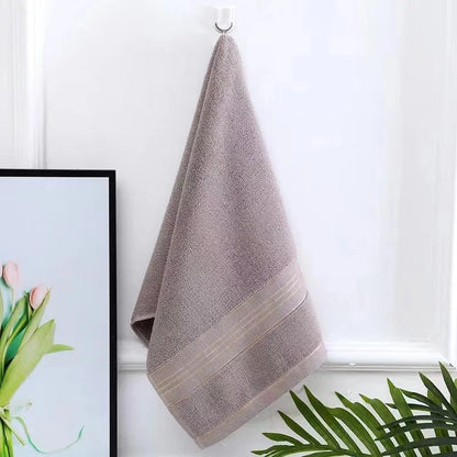 Thickened Pure Cotton Quick-Dry Absorbent Face Towel – Soft Hand Towel for Gym, Hotel & Home Bathroom