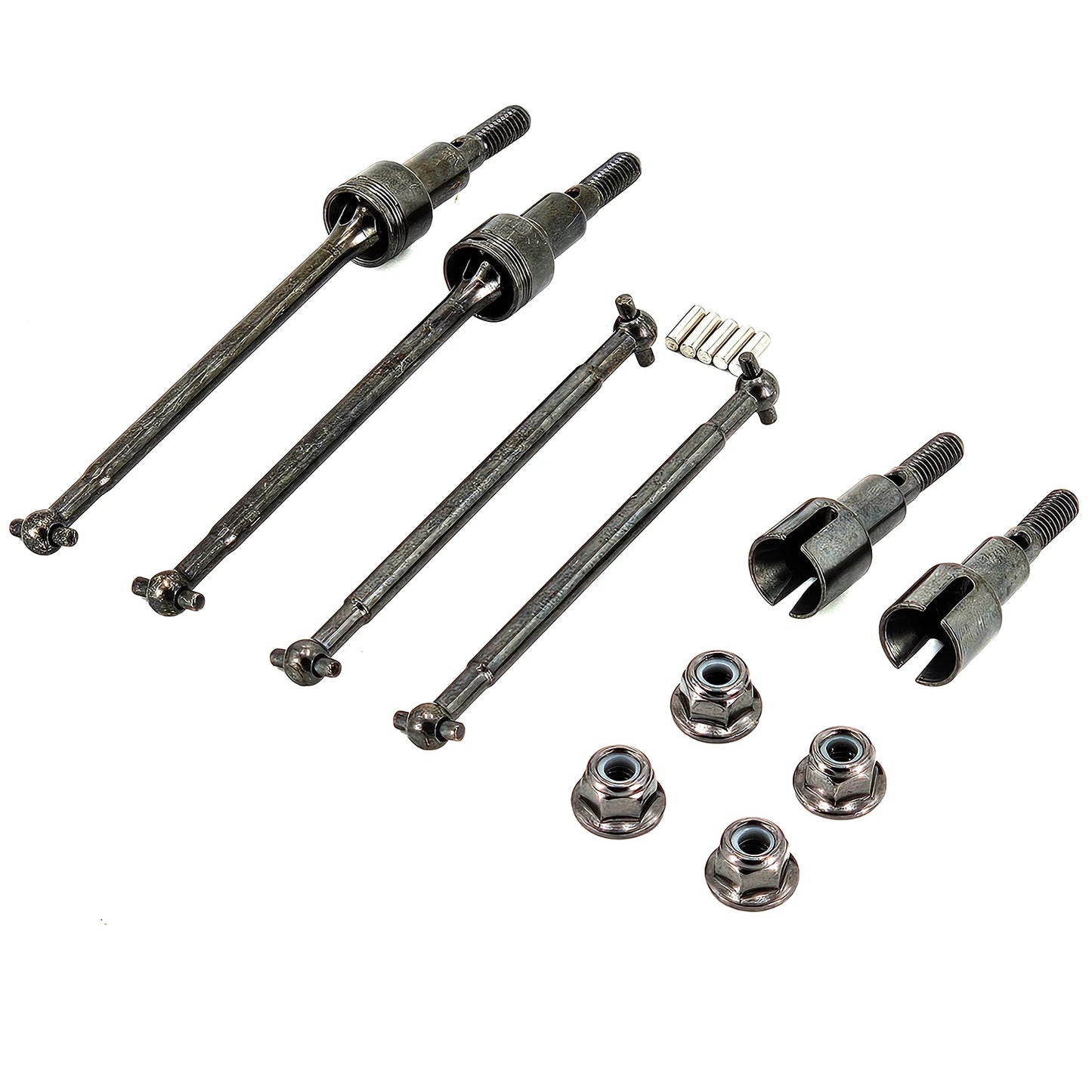 SCY Upgrade Metal Parts — Front & Rear Suspension, Wheel Hubs, Bearings, Steering Rod, Aluminum Components for 16101, 16102Pro, 16104, SG116, Q130