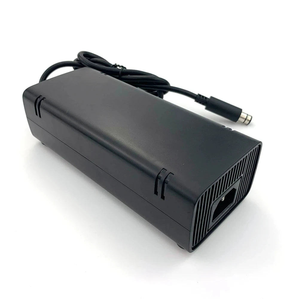 Xbox 360 E Console Power Supply Adapter – 110-240V with US/EU/UK Plug & Replacement Cable
