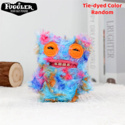 12cm FUGGLER Plush Keychain – Funny Ugly Teeth Monster & Wide-Eyed Rabbit Pendant Toy Gift