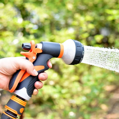 Multi-Function Hand-Held Hose Sprinkle Nozzle - High-Pressure Durable Tools for Lawn Watering, Car Wash, and Garden