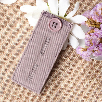 Pant Extender Belt: Adjustable Waistband Button with Hooks for Jeans, Skirts, and Maternity Wear