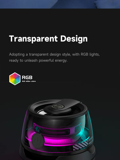 Edifier HECATE G200 Portable Bluetooth Speaker – RGB Lighting, BT5.3 Mini Sound Box with 7-Hour Playback & Phone Holder