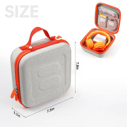 Hard Carrying Case for Yoto Mini Player — Kids Music Player Storage Bag with Large Card Holder