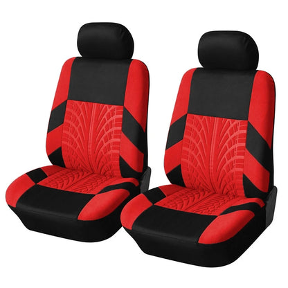 Brand Embroidery Universal Car Seat Cover Set with Organizer – Premium Interior Protection for Golf 4, Citroen C4, IZH 2126, Hyundai i20 & Honda Models