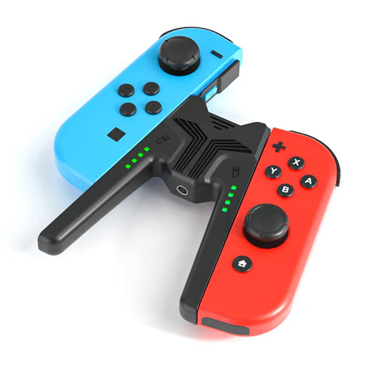 Enhance Your Gaming Experience: Aolion Charging Grip Bracket for Switch Joycon - Controller Handle Charging Station for Nintendo Switch Accessories