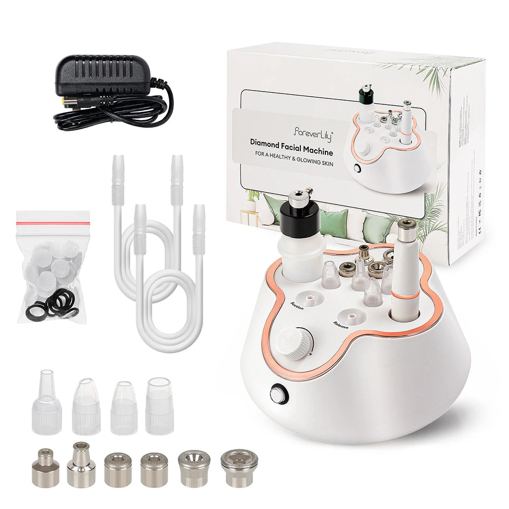 Professional Diamond Microdermabrasion Machine – At-Home Facial Peeling & Deep Cleaning Skin Care Tool