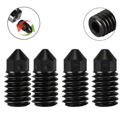 Bambu Lab A1 Mini Hotend Kit – 0.2/0.4/0.6/0.8mm Hardened Steel Nozzle for A1 3D Printer