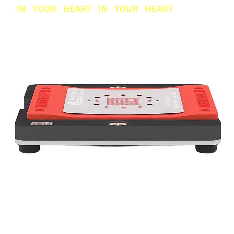 PD-C Planting Tin Pad Reballing Platform - Heat-Resistant Magnetic Silicone Mat for CPU IC BGA Stencil Rework & Soldering