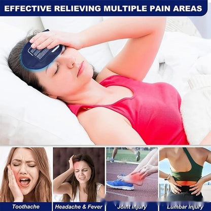 Medvice 2-Pack Reusable Gel Ice & Heat Wraps – Versatile Strap for Injuries, Joint Pain & Muscle Soreness