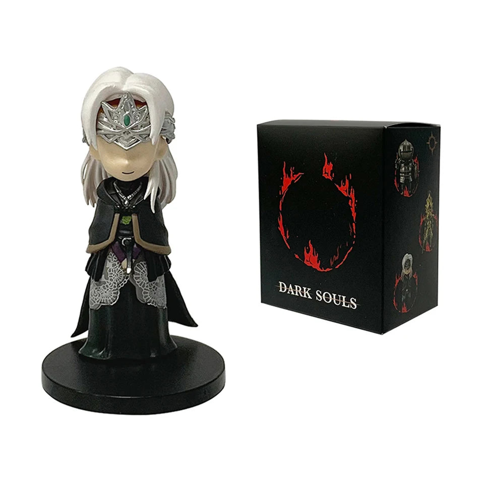 Q-Version Dark Souls Anime Action Figure – Solaire, Artorias, Ornstein & Fire Keeper Doll, Collectible Toy for Boys & Gifts