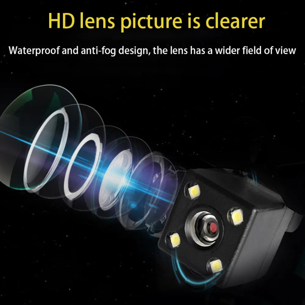 Car Rear View Camera - Night Vision Reversing Parking Monitor CT33/8, Waterproof, 170℃ High-Definition Image, Electronic Tool