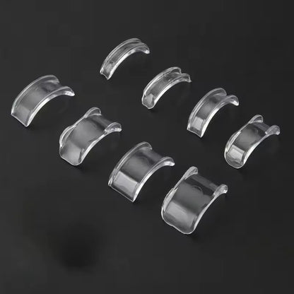 Silicone Invisible Ring Sizer Set – 8 Sizes Anti-Slip Ring Adjuster & Retainer for Loose & Large Rings Fit Fix Holder