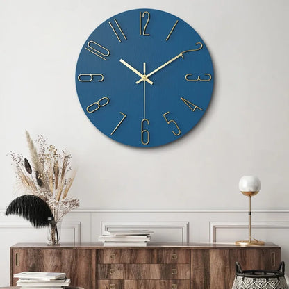 3D Digital Wall Clock – Simple Creative Household Dial, Fashion Decorative 12-Inch (30CM) Clock for Living Room