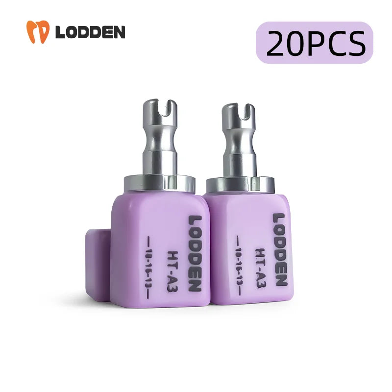 20PCS Lodden Dental Lithium Disilicate C14 Sirona Glass Ceramic Blocks — Chairside Restoration Materials for Dental Labs