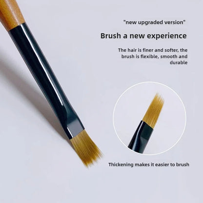 Gradient Nail Art Brush – Acrylic Ombre Pen, DIY UV Gel Painting & Drawing Flowers Nails Brush for Salon Manicure Tools