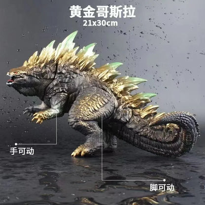 Godzilla vs King Kong Anime Action Figure – King Ghidorah Three-Headed Golden Dragon Collectible Toy