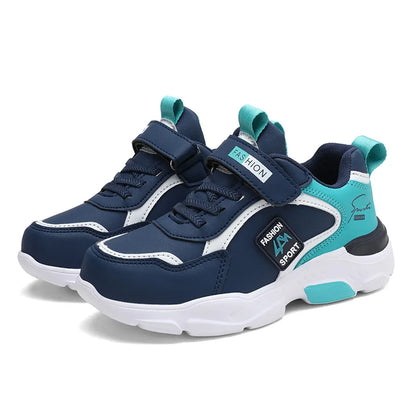 Four Seasons Kids Sports Shoes — Boys' Lightweight Running & Leisure Sneakers, Breathable Outdoor Casual Shoes