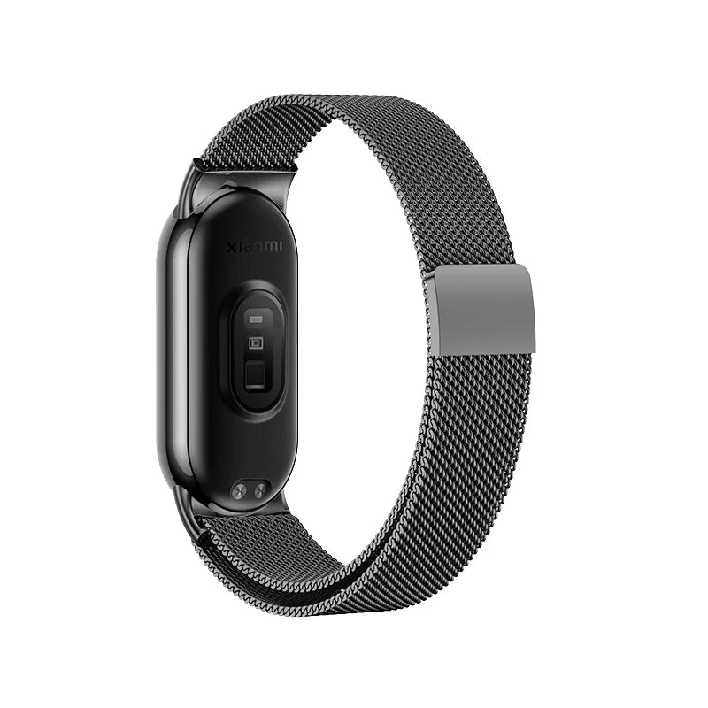 Metal Stainless Steel Strap for Xiaomi Mi Band 8 & 9 – Replacement Smart Bracelet Watchband