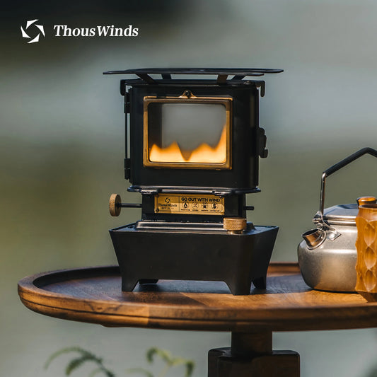 Thous Winds Firedance Oil Lamp Stove - Portable Outdoor Camping Lantern - Retro Lights for Picnic, Backpacking, Camping Supplies