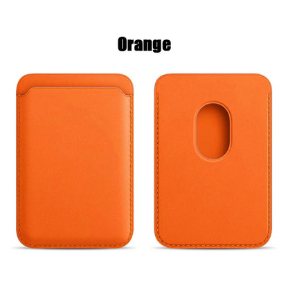 Leather MagSafe Wallet Case with Card Holder for iPhone 15 Pro Max, Compatible with iPhone 14, 13 & 12