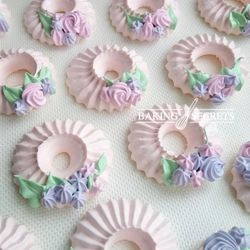 1/2Pcs Stainless Steel Romeo Flower Mouth Pastry Nozzles: Confectionery Pastry and Bakery Accessories Cake Tools Utensils