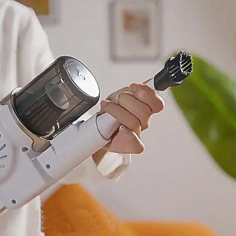 5 in 1 Wireless Handheld Vacuum Cleaner – Cordless Air Gun, Rechargeable Mini Vacuum for Home, Car & Pet Cleaning