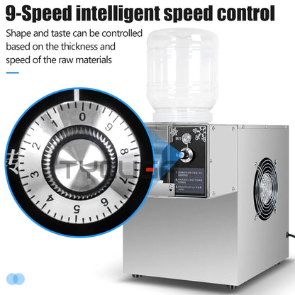 Korea Bingsu Snowflake Ice Shaver Machine – 360W 3L Ice Maker for Dessert, Includes Refrigerant, Ships to Europe, Russia, Mexico