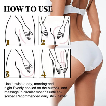 Women’s Buttock Firming Cream - Moisturizing Hip & Body Care for a Smoother, Firmer-Looking Appearance