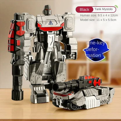 Transformation Car Anime Robot Toy – One-Step Deformation Puzzle Action Figure for Kids
