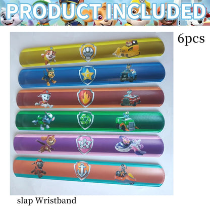 PAW Patrol Birthday Party Supplies Set – Tablecloth, Plates, Cups & Balloons Kids Party Decor for Birthday, Baby Shower & Favors