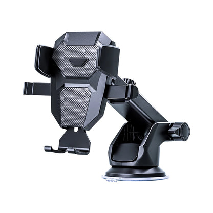 Universal 360° Car Phone Mount – Strong Suction Dashboard Holder for Smartphones, Ultra-Stable Grip