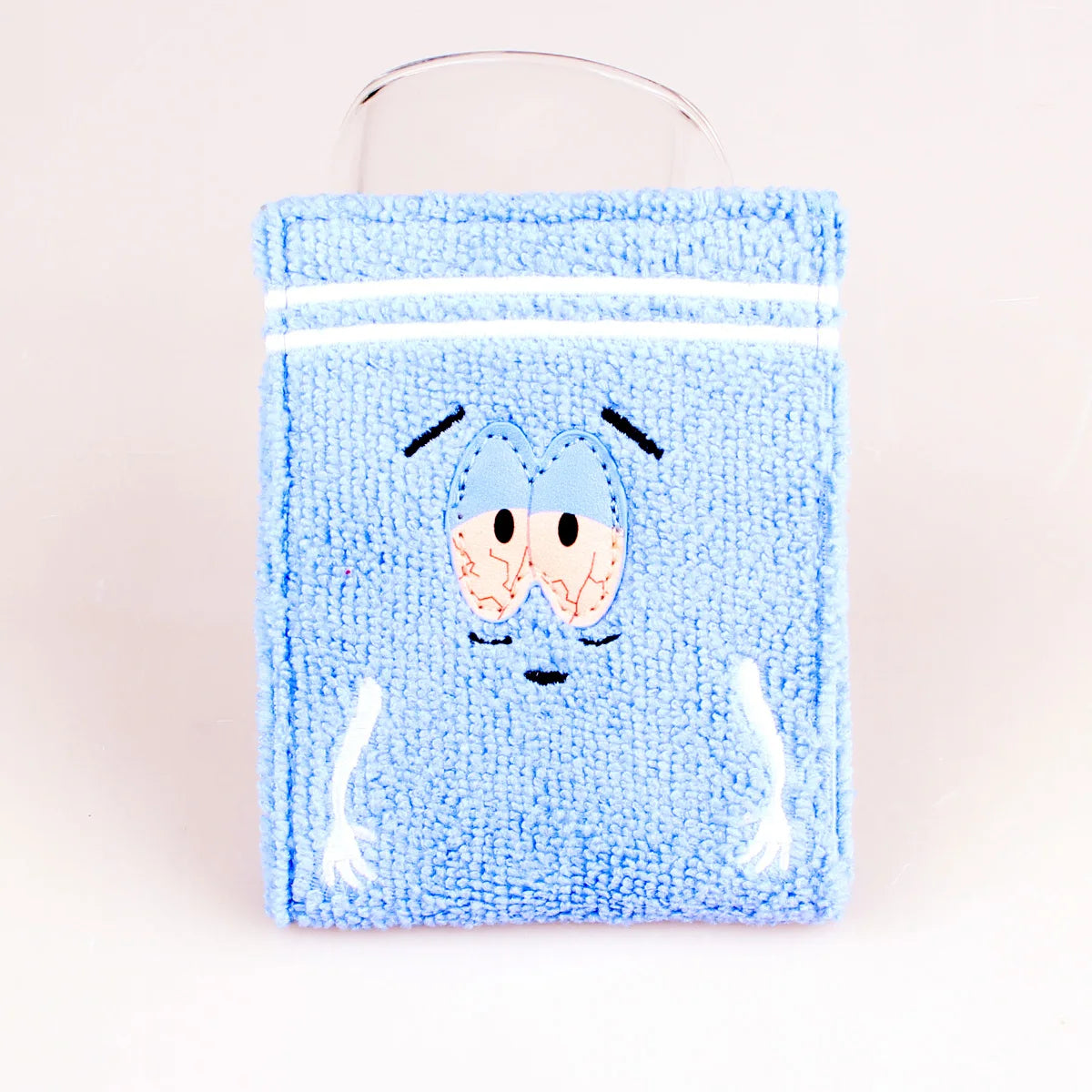 Embroidered Anime Towel Cloth Wallet – Fashionable Designer Personalized ID Card Holder