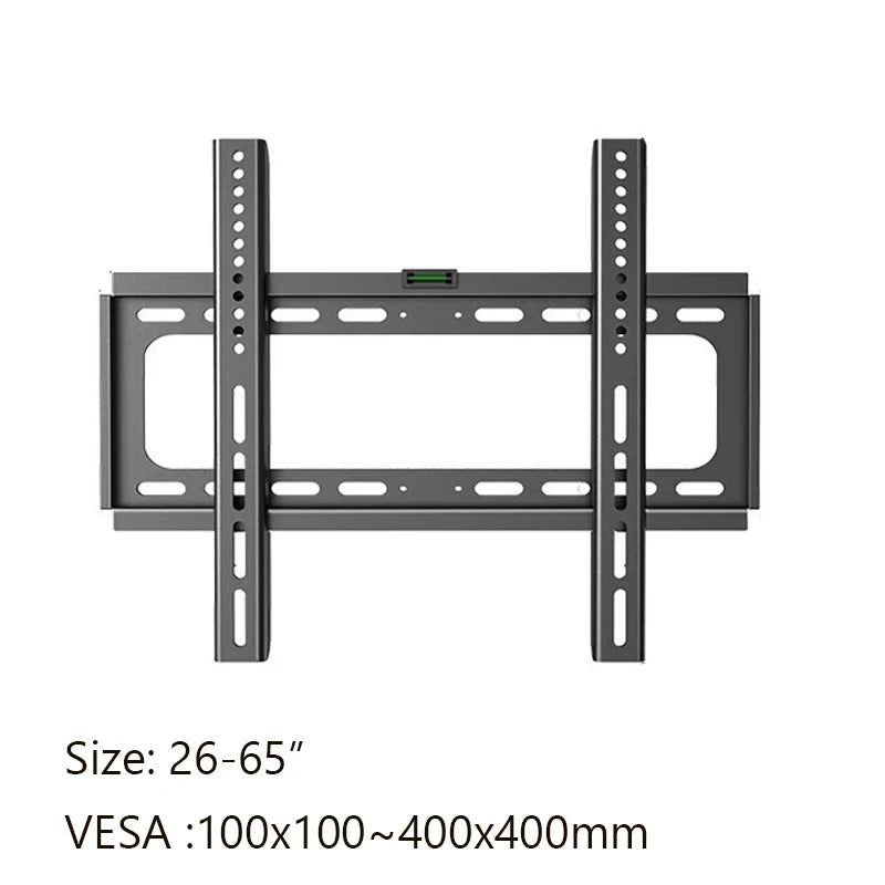 26–65in Universal TV Wall Mount – Adjustable Low Profile Bracket for LCD & LED Monitors