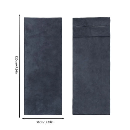 Premium Microfiber Travel Gym Towel – Super Absorbent Quick-Dry Fitness Towel for Yoga, Gym, Tennis & Multi-Purpose Mat & Bench Cover