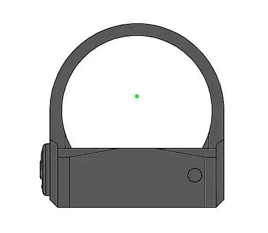Gideon Optics OMEGA 3 MOA Red Dot Sight – Shake Awake, Parallax-Free, 407C/507C Cut Micro Reflex Optic