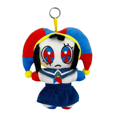 20CM Digital Circus Plush Toy - Jax Rabbit Clown Maid Doll for Fans and Collectors